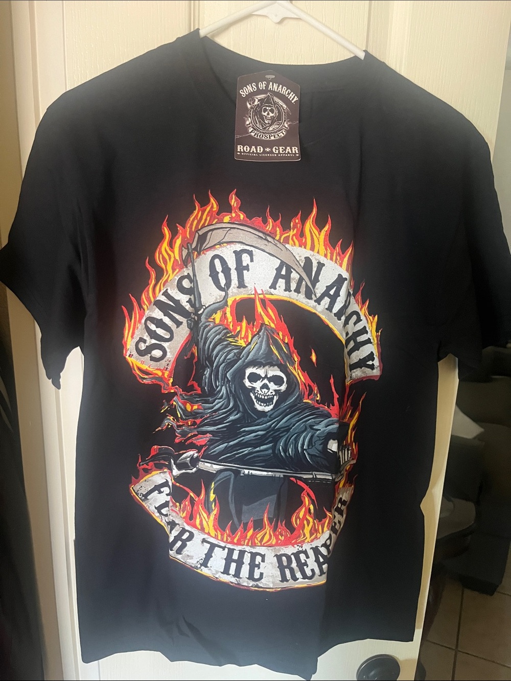 NWT- Sons of Anarchy Black Graphic Short Sleeve Tee